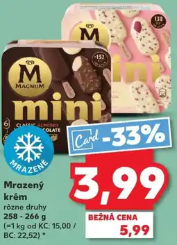 Kaufland SK MAGNUM Mrazený krém ajánlat