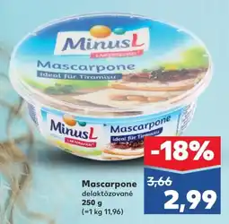 Kaufland SK MinusL Mascarpone ajánlat
