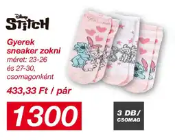 Kik Gyerek sneaker zokni ajánlat