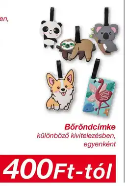 Kik Bőröndcímke ajánlat