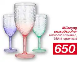 Kik Műanyag pezsgőspohár ajánlat
