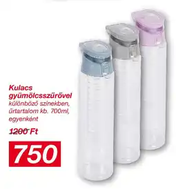 Kik Kulacs gyümölcsszűrővel ajánlat