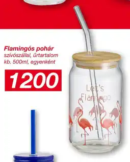 Kik Flamingós pohár ajánlat