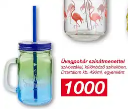Kik Üvegpohár színátmenettel ajánlat