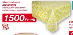 Kik Viaszosvászon asztalterítő ajánlat