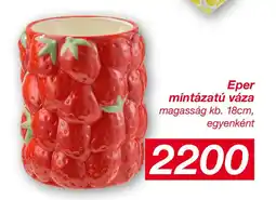 Kik Eper mintázatú váza ajánlat