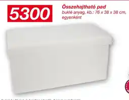 Kik Összehajtható pad ajánlat