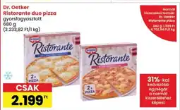 Interspar Dr. Oetker Ristorante duo pizza ajánlat