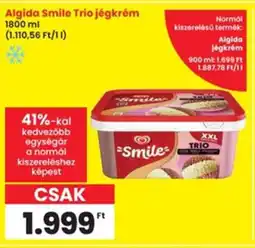 Interspar Algida Smile Trio jégkrém ajánlat