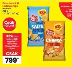 Poco Loco XXL tortilla chips