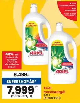 Interspar Ariel mosószergél ajánlat