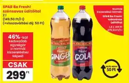 Interspar SPAR Be Fresh! szénsavas üdítőital ajánlat
