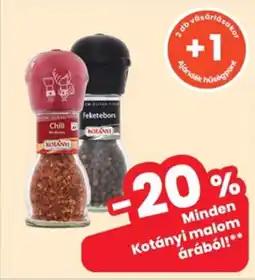 Interspar Minden Kotányi malom árából! ajánlat