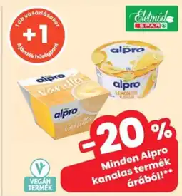 Interspar Minden Alpro kanalas termék árából! ajánlat