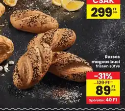 Interspar Rozsos magvas buci ajánlat