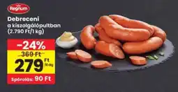 Interspar Regnum Debreceni ajánlat
