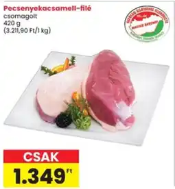 Interspar Pecsenyekacsamell-filé ajánlat