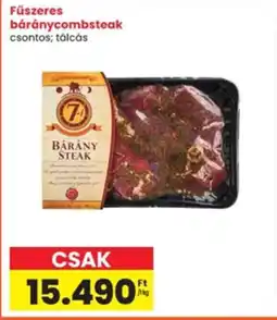Interspar Fűszeres báránycombsteak ajánlat
