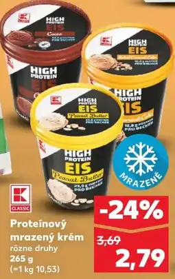Kaufland SK CLASSIC Proteínový mrazený krém ajánlat