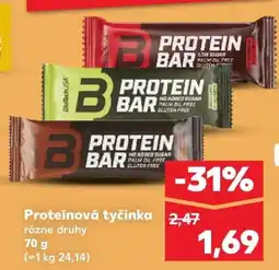 Kaufland SK BioTechUSA Proteínová tyčinka ajánlat