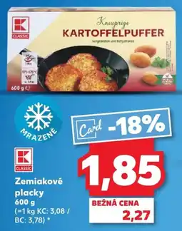 Kaufland SK CLASSIC Zemiakové placky ajánlat