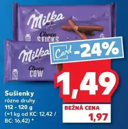 Kaufland SK Milka Sušienky ajánlat
