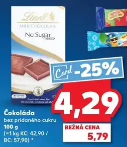 Kaufland SK Lindt Čokoláda ajánlat