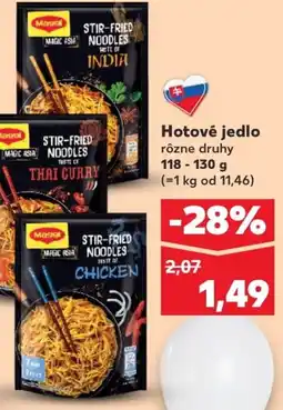 Kaufland SK Maggi Hotové jedlo ajánlat
