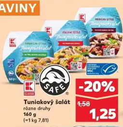 Kaufland SK CLASSIC Tuniakový šalát ajánlat