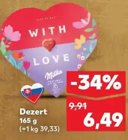 Kaufland SK Milka Dezert ajánlat