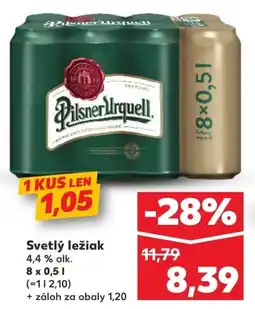 Kaufland SK Pilsner Urquell Svetlý ležiak ajánlat
