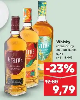 Kaufland SK Grant's Whisky ajánlat