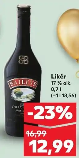 Kaufland SK BAILEYS Likér ajánlat