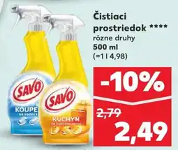 Kaufland SK SAVO Čistiaci prostriedok ajánlat
