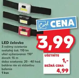 Kaufland SK LED čelovka ajánlat