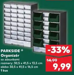 Kaufland SK PARKSIDE Organizér ajánlat