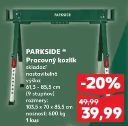 Kaufland SK PARKSIDE Pracovný kozlík ajánlat