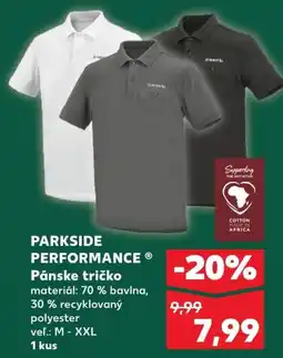 Kaufland SK PARKSIDE PERFORMANCE Pánske tričko ajánlat