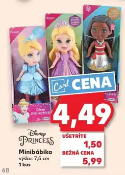 Disney PRINCESS Minibábika