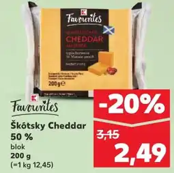 Favourites Škótsky Cheddar 50%
