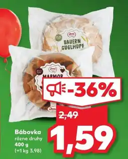 Kaufland SK Bábovka ajánlat