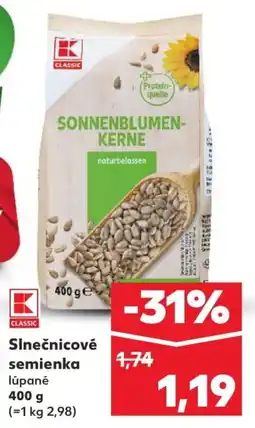 Kaufland SK CLASSIC Slnečnicové semienka ajánlat