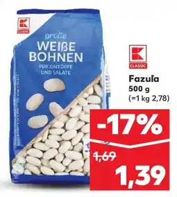 Kaufland SK CLASSIC Fazuľa ajánlat