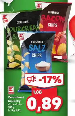 Kaufland SK CLASSIC Zemiakové lupienky ajánlat