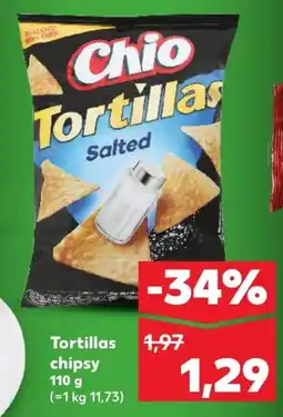 Kaufland SK Chio Tortillas chipsy ajánlat