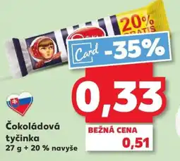 Kaufland SK Čokoládová tyčinka ajánlat