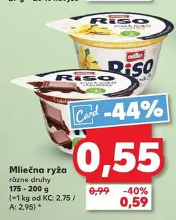 Kaufland SK Riso Mliečna ryža ajánlat