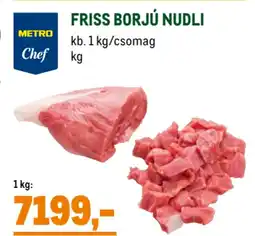 Metro Metro Chef Friss borjú nudli ajánlat