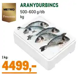 Metro Metro Premium Aranydurbincs ajánlat