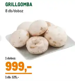 Metro Grillgomba ajánlat